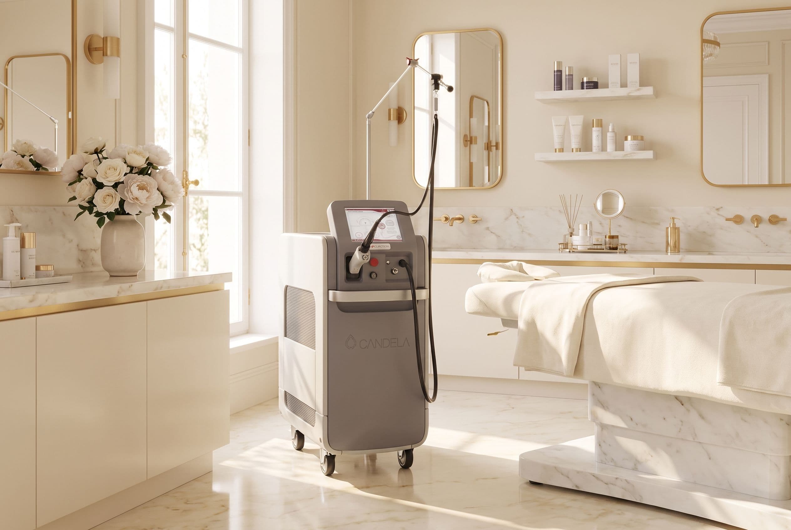 Александритовый лазер Candela GentleMax Pro-U